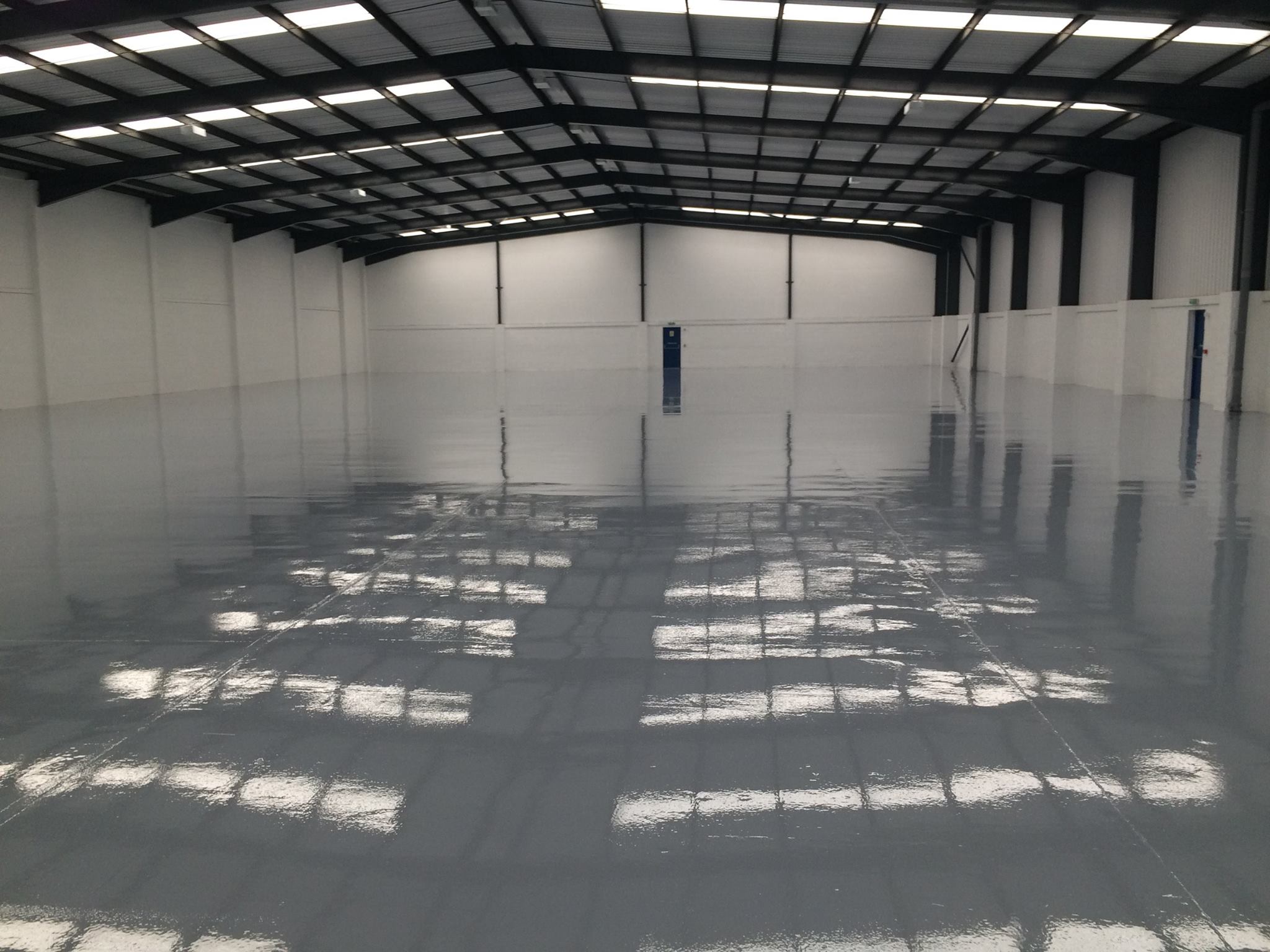 epoxy resin warehouse flooring