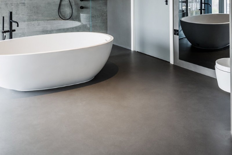 Luxury Bathroom Epoxy resin Flooring