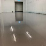 resin warehouse floor