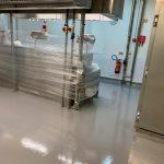 Resin Floor in commercial kitchen