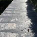Damaged Resin Roof Before Work (6)